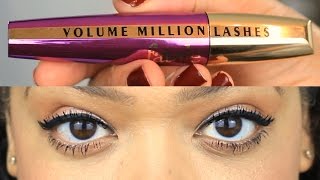 NEW  LOreal Volume Million Lashes Fatale Mascara  Review amp Demo [upl. by Pilif]