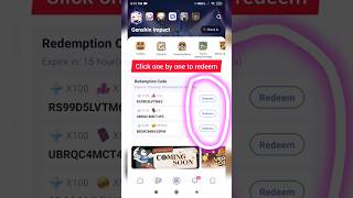 Use HoYoLab To Redeem Code genshinimpact genshinprimogems [upl. by Hilliard]
