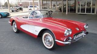 1960 Chevrolet Corvette Fuel Injected 4spd Start Up Exhaust and In Depth Tour [upl. by Georgeanne28]