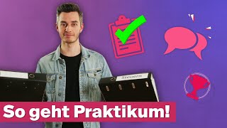 Praktikum Das sollte man wissen [upl. by Garrik33]