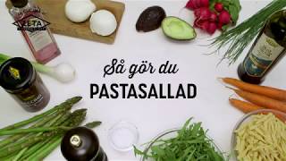 Pastasallad med sparris och buffelmozzarella [upl. by Brenza]