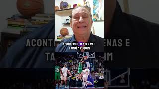 Momento histórico pro basquete brasileiro rumo à Paris  Álvaro José [upl. by Wini]