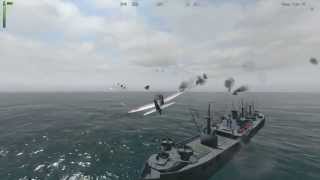 EPIC ARMA Ships VS Planes [upl. by Odey11]