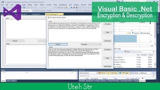 Visual Basic NET  Encryption and Descryption [upl. by Juna]