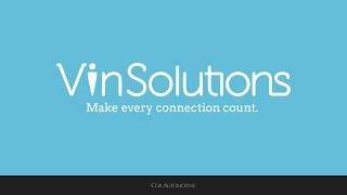 VinSolutions  Auto Dealer Management amp Sales Software [upl. by Llerahs]