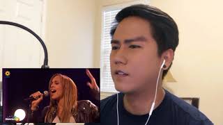 Didnt We Almost Have It All  Glennis Grace REACTION [upl. by Keligot]