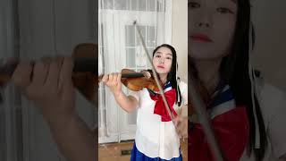 Sailor Moon Op violin cover [upl. by Euqirrne]