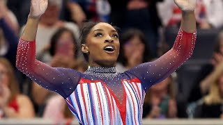 Simone Biles Will Compete at Paris Olympics Only the 4th Woman to Make 3 Gymnastics Teams [upl. by Normandy168]