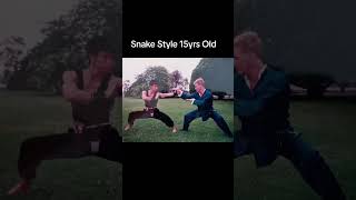 OLD SCHOOL SNAKE STYLE martialarts kungfu grinding best oldschool [upl. by Hannad542]