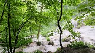 Urach Waterfall Uracher Wasserfall Bad Urach Germany [upl. by Oijres242]