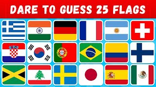 Fun amp Easy Guess the Country by Flag 🌍 [upl. by Assirolc186]