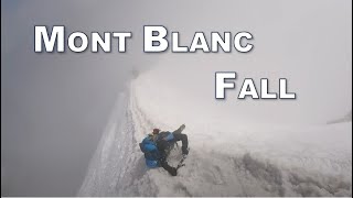 UK Man Almost Falls to Death on Mont Blanc [upl. by Mihsah]