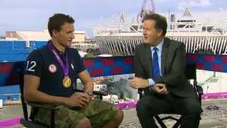 Piers Morgan Tonight Ryan Lochte on approaching actress Blake Lively [upl. by Nnylakcaj]