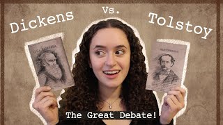 Dickens Vs Tolstoy  The Great Debate Cohost emmie [upl. by Aihsar]