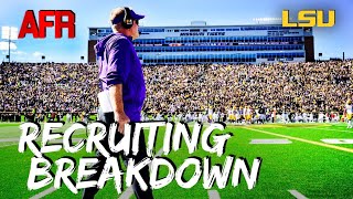 EXCLUSIVE National Recruiting Analyst On SEC LSUs TOP 10 CLASS [upl. by Erasme470]