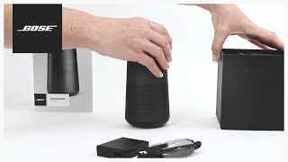 Bose SoundLink Revolve – Unboxing  Setup [upl. by Rothenberg588]