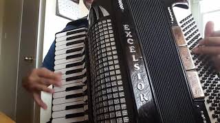 Funiculi Funicula  Accordion Fisarmonica Accordeon cover By Biagio Farina [upl. by Noired349]