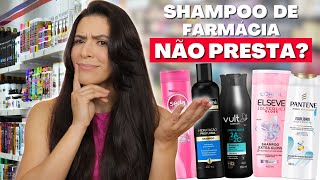 NENHUM SHAMPOO DE FARMÁCIA É BOM  TOP 5 Melhor Shampoo Barato que uso e indico  Larisse Gama [upl. by Eldrid]