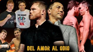 Como EL CANELO y GGG pasaron de ser AMIGOS a ENEMIGOS  La RIVALIDAD más importante del BOX moderno [upl. by Yonit614]