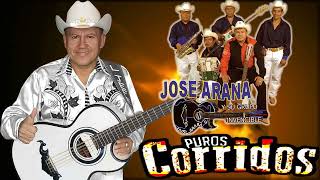 Jose Arana y Su Grupo Invencible MIX 2022🔥Puros Corridos Exitos🔥 [upl. by Nastassia]