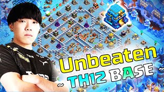 New Th12 war base  Unbeatable base with copy link Clash of clans [upl. by Margaret]