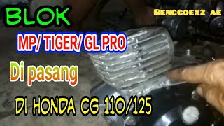 Honda CG 1977 upgrade 196 cc Blok MEGA PRO [upl. by Anitnemelc]