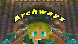 Building Archways in Minecraft [upl. by Gilli]