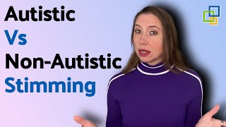 Difference Between Autistic Stimming and NonAutistic Stimming [upl. by Gniy135]