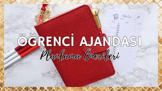 ÖĞRENCİLER İÇİN PLANLAMA  Öğrenci Ajandası [upl. by Issor]