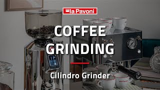 LA PAVONI  How to use Cilindro Coffee Grinder LPGGRI01 [upl. by Norrej530]