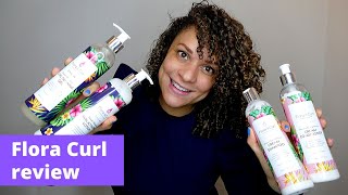 Flora Curl Review – goede producten voor krullend haar CG methode [upl. by Schilit]