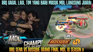 RRQ GAGAL LAGI INI DIA JUARA BARU MDL  GAME 6 RRQ SENA VS BOSSQUE GRAND FINAL MDL SEASON 8 [upl. by Lyj]