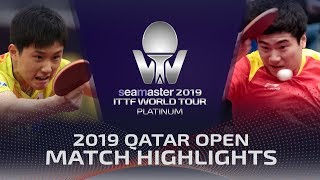 Tomokazu Harimoto vs Liang Jingkun  2019 ITTF Qatar Open Highlights R16 [upl. by Greta]