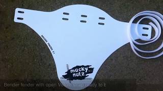 Mucky Nutz Bender Fender mud guard [upl. by Cosma380]