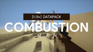 Minecraft Datapack  Combustion Man [upl. by Elolcin]