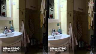 Nikon D7100 vs Nikon D5200 ISO 3200 [upl. by Apps61]