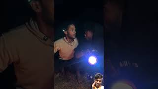 New torch ka lite se kaya dekha bai wait for end funny comedy shots [upl. by Ellecram]