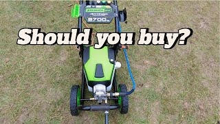 Greenworks Pro 2700 PSI Pressure Washer How to tips BusinessHomeAutomotive Detailing 3yr review [upl. by Latsryk743]