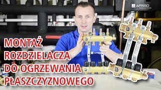 Jak zamontować rozdzielacze mosiężne do ogrzewania płaszczyznowego AFRISO [upl. by Tormoria869]