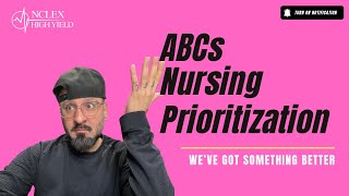 ABCs for Nursing Prioritization  Use This Instead  nursingschool nurse nclex nclexhighyield [upl. by Drice550]