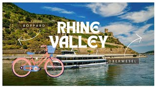 Bike Tour of Rhine Valley  Boppard to Oberwesel [upl. by Niamart286]