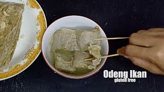 Resep Sederhana Odeng Ikan Kenyal  gluten free [upl. by Ettezyl676]