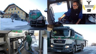 On Tour mit einem Milchsammelwagen  Molkerei Berchtesgadener Land [upl. by Tennos52]