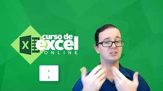 Gafes do Excel  Uso de Dois Pontos e Ponto e Vírgula  Curso de Excel OnLine [upl. by Scherle662]