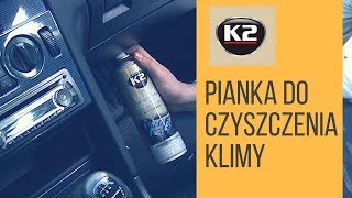 Jak wyczyścić klimatyzację  K2 Klima Doktor czyszczenie klimatyzacji [upl. by Hamburger]