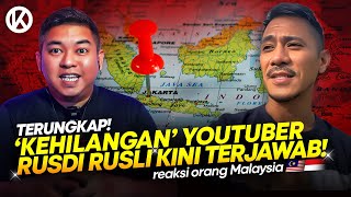 🇮🇩Terungkap‼️ Kehilangan Rusdi Rusli Akhirnya Terjawab 🇲🇾 Reaction [upl. by Inverson631]