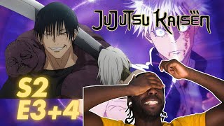 WIELDER OF THE LIMITLESS TECHNIQUE  Jujutsu Kaisen S2 E34 Reaction [upl. by Olwena56]