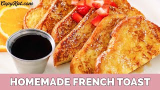 French Toast for Beginners  Learn How Cook [upl. by Nawaj]