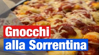 GNOCCHI ALLA SORRENTINA  FROM SCRATCH  EASY RECIPE [upl. by Edgardo]