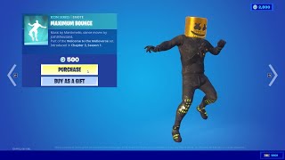 Buying The NEW Maximum Bounce Emote In Fortnite [upl. by Marge192]